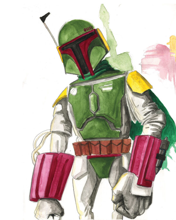 8x10" Boba Tea