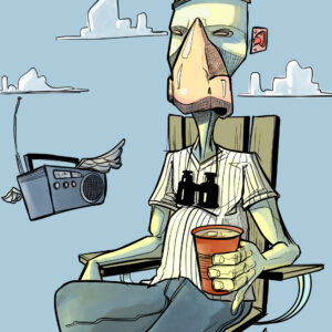 9x12" Take Me Out To the Ball Game