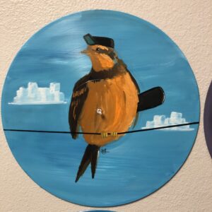 Vinyl Painting: Skate or Die