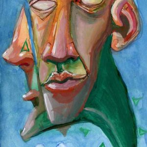 Spring!  Gouache Painting