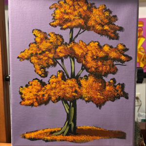 Held Light 11x14" Acrylic