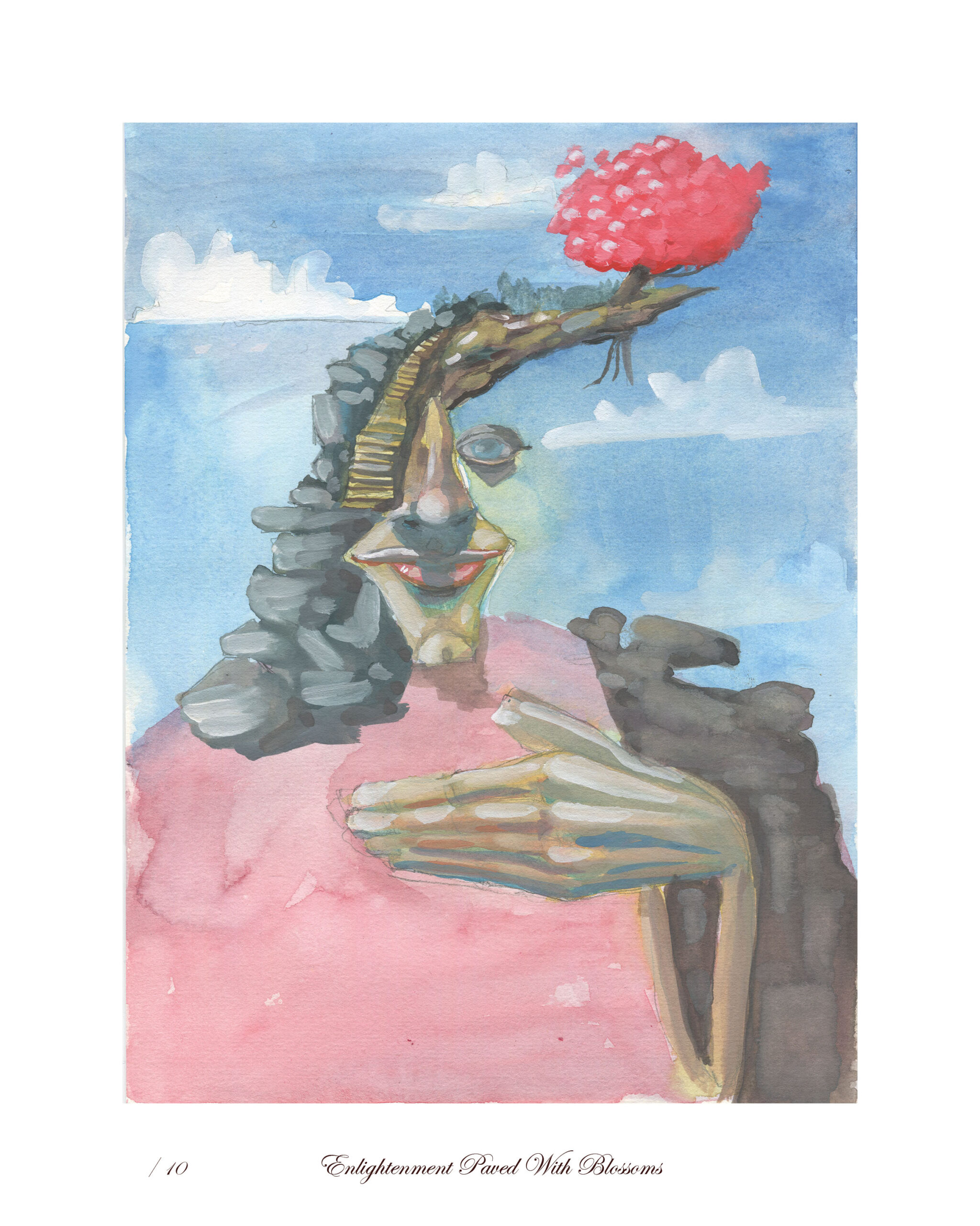 "Enlightenment" Metallic Giclee Print